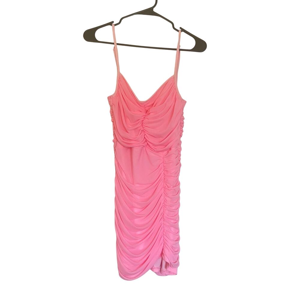 (SALE 5/$25) Runaway The Label Pink Mini Party Dress